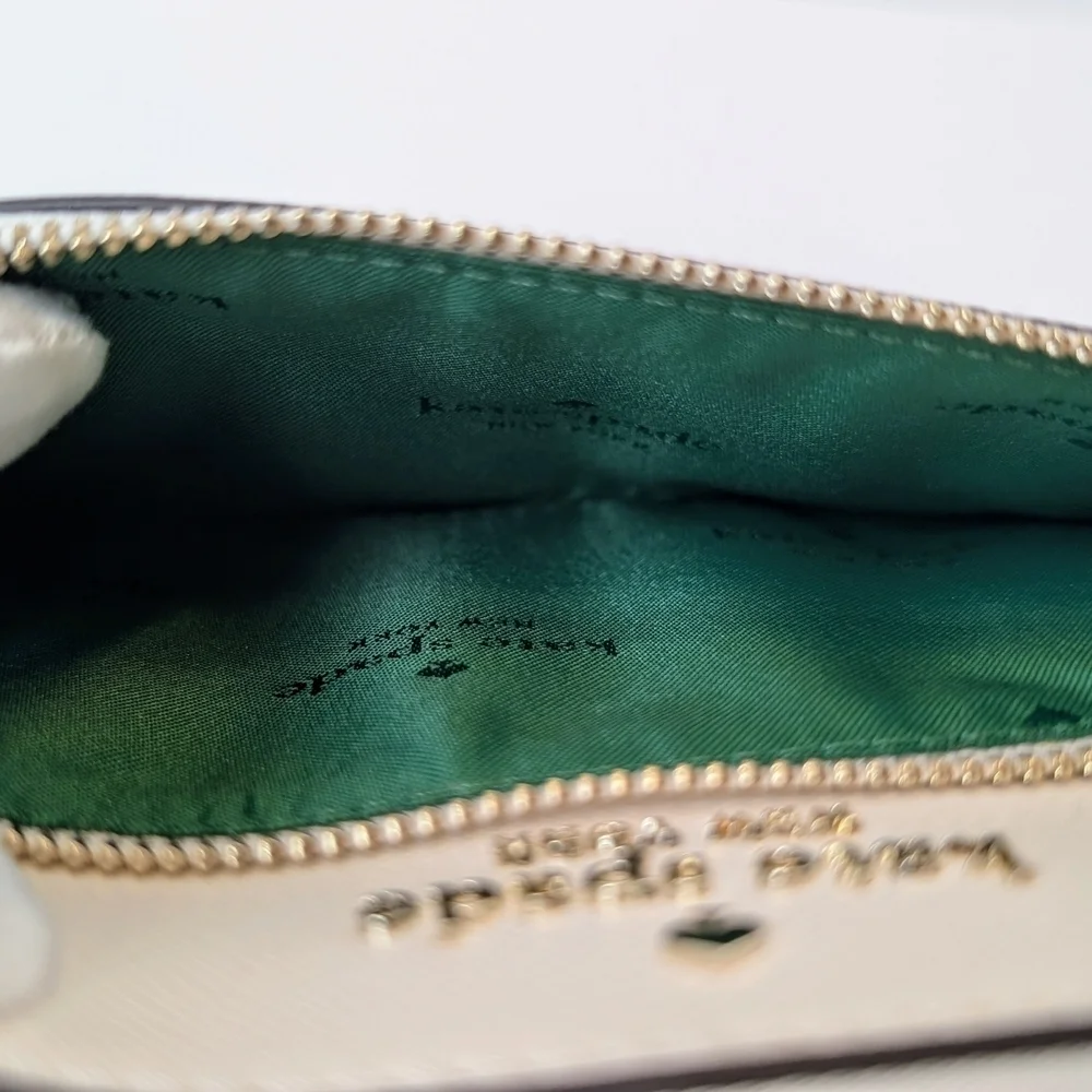 Kate Spade What-a-Melon Medium Wristlet Cream Watermelon Print NWT Coquette